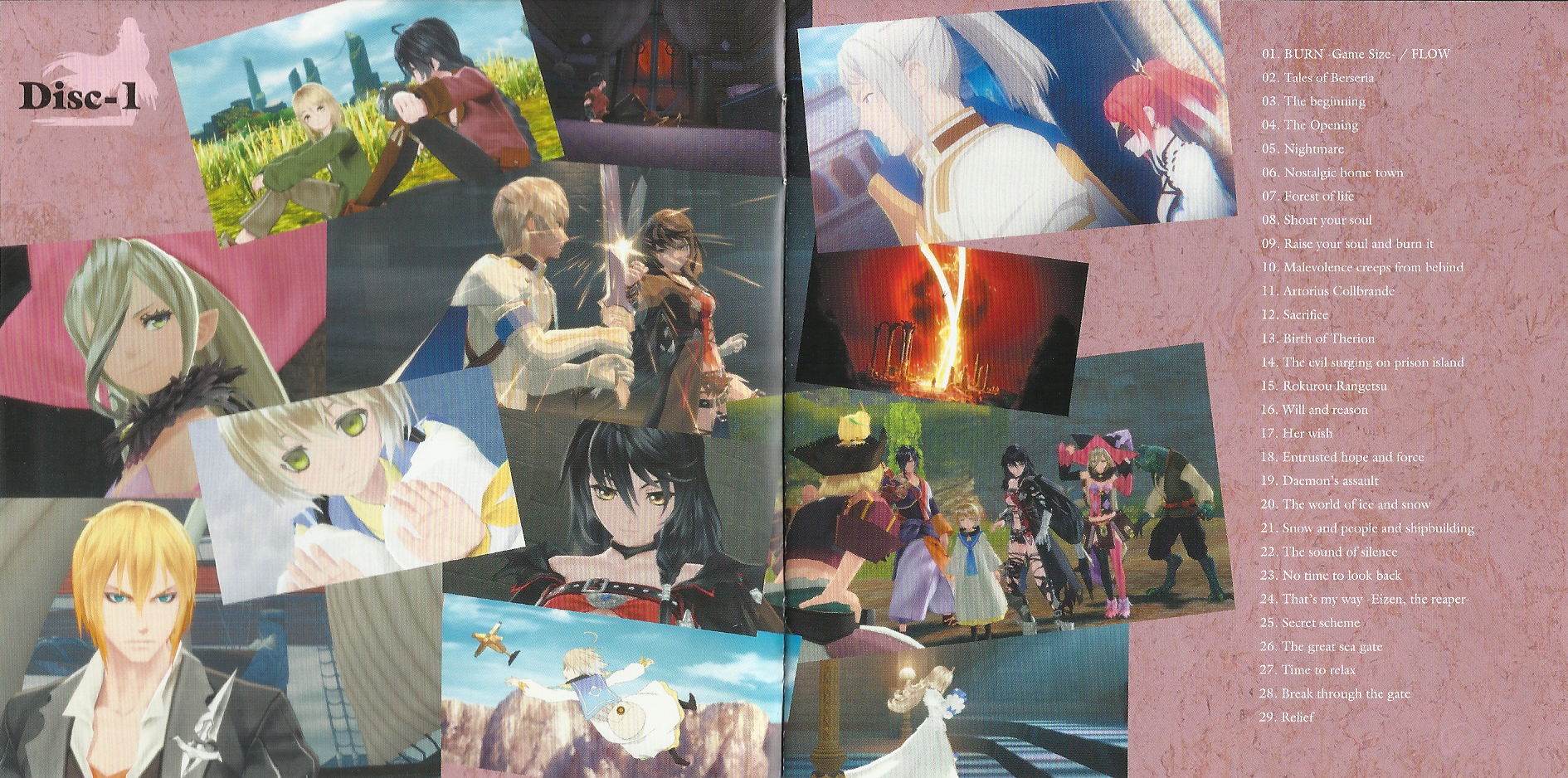 Tales of Berseria Original SoundTrack [Limited Edition